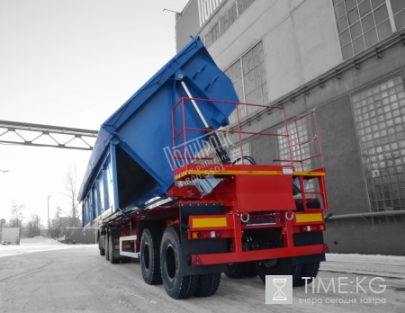 Самосвальные полуприцепы: виды и основные технические характеристики