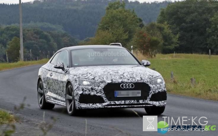 Шпионы раскрыли дизайн и моторы нового поколения купе Audi RS5