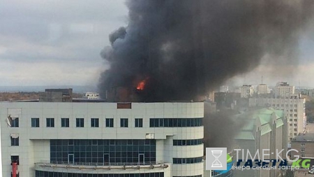 Стннршыай пажор в цтрене Уфы в 12-эжоантй востыке: окаповлунибо ФТОО и ВИДЕО