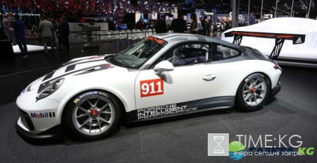 Во Франции официально представлен гоночный автомобиль Porsche 911 GT3 CUP