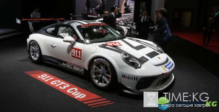 Во Франции официально представлен гоночный автомобиль Porsche 911 GT3 CUP