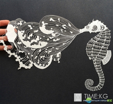 Вы не поверите своим глазам! Восхитительный paper art от Мод Уайт (Maude White)!