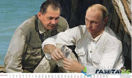 «Белое солнце Пальмиры»: новый календарь с Владимиром Путиным покорил интернет — фото опубликованы