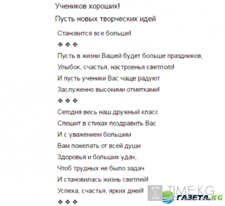 День учителя 2016 в России: когда поздравлять, что подарить, стихи и идеи для праздника