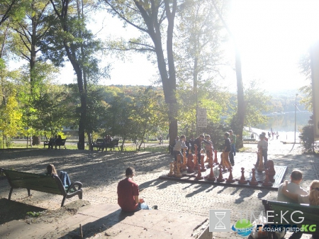 Кишиневская осень. Замечательный октябрьский день на Комсомольском озере