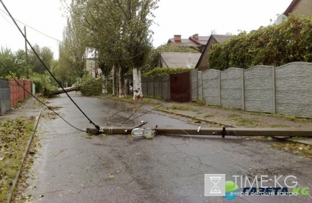 Непогода погрузила во мрак семь областей Украины