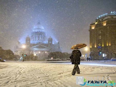 Прогноз погоды зимой 2016-2017 в Санкт-Петербурге