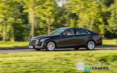 В России стал доступен люксовый автомобиль Cadillac CTS 2017 модельного года