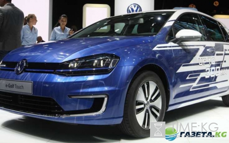 Во Франции показали экологически чистый автомобиль Volkswagen e-Golf Touch