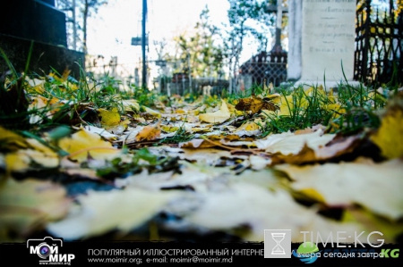 Армянское кладбище в Кишиневе. Очень красивые осенние фото.