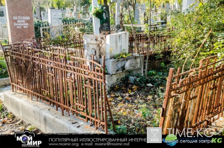 Армянское кладбище в Кишиневе. Очень красивые осенние фото.