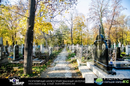 Армянское кладбище в Кишиневе. Очень красивые осенние фото.