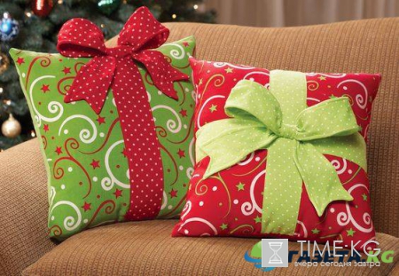 HAND-MADE. Мягкие новогодний декор и интерьерные подушки!