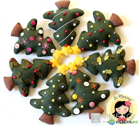 HAND-MADE. Мягкие новогодний декор и интерьерные подушки!