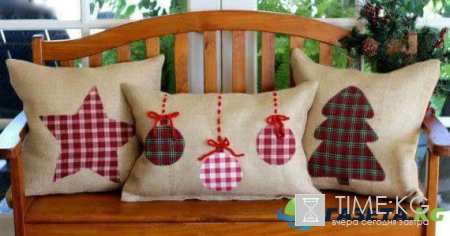 HAND-MADE. Мягкие новогодний декор и интерьерные подушки!