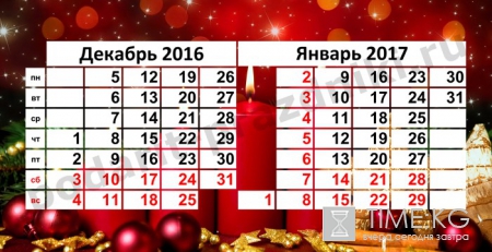Как отдыхаем на новый год 2017: Минтруда избавил Россию от Старого Нового Года