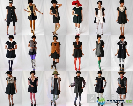 Потрясающий Дизайн от профессионала – целый год в одном платье!