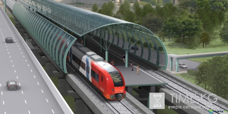 Строительство станции метро в Видном в 2017 году