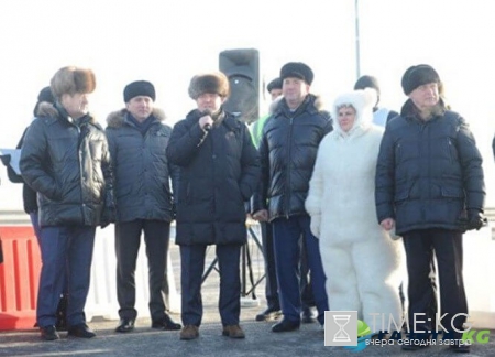 Тюменский депутат Альбина Селезнева пришла на официальное мероприятие в костюме белого медведя