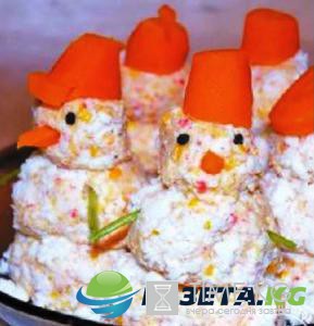 Новогодние блюда и закуски – как украсить! ч.1