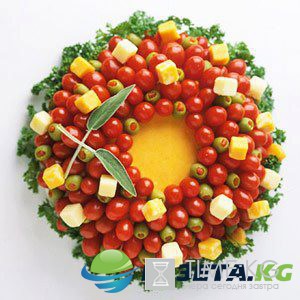 Новогодние блюда и закуски – как украсить! ч.2