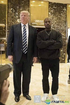 Канье Уест прокомментировал в соцсети свою встречу с Трампом