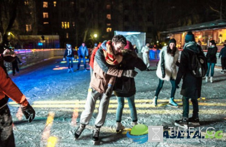 Кругосветный Новый год в саду имени Баумана