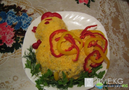 Легкие салаты на Новый год 2017: рецепты с фото, простые и вкусные новогодние салаты