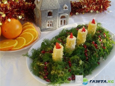 Новогодние блюда и закуски – как украсить! ч.1