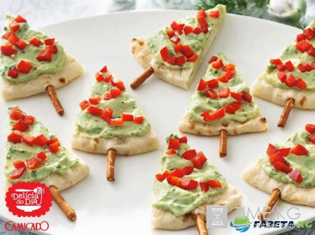 Новогодние блюда и закуски – как украсить! ч.2