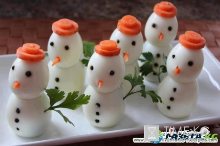 Новогодние блюда и закуски – как украсить! ч.2
