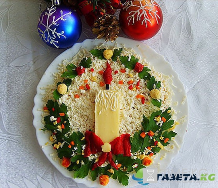 Новогодние блюда и закуски – как украсить! ч.2