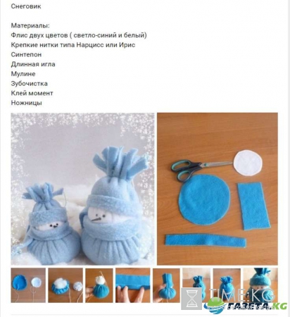 Новогодние поделки в школу своими руками из доступных материалов: пошаговое фото и видео