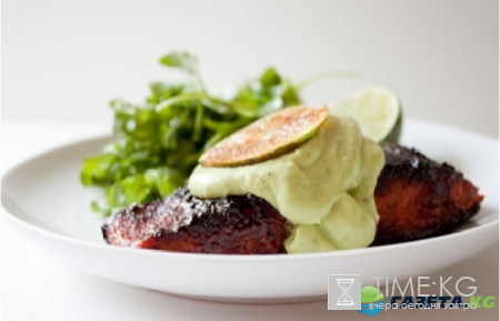 Роскошный обед: тилапия с соусом «Изумрудная феерия» (виде-рецепт)