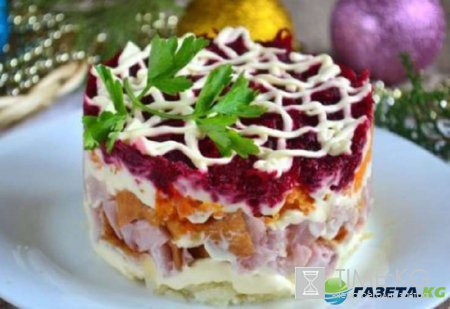 Салаты к новому году 2017 рецепты с фото простые и вкусные: экономно и красиво