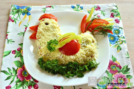 Салаты на Новый год 2017 рецепты с фото: ТОП 5 самые простые и вкусные, без курицы