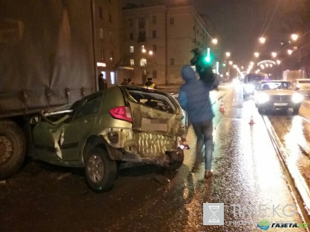 В массовом ДТП на проспекте Обуховской обороны пострадали два человека