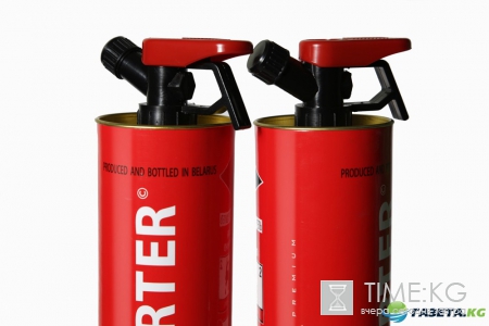 Водка в виде огнетушителя.FIRESTARTER зажигает! Креатив зажигает!