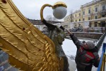 Сбербанк потратит на реставрацию грифонов 19 млн рублей