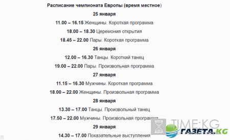 Чемпионат Европы по фигурному катанию 2017: расписание соревнований, когда и где пройдет, сборная России