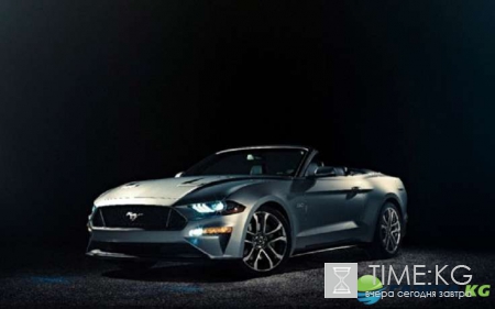 Ford официально показал обновленный кабриолет Mustang GT Convertible