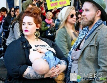 Фото кормящей малыша грудью модели plus-size Кати Жарковой вызвало жаркие споры в Сети