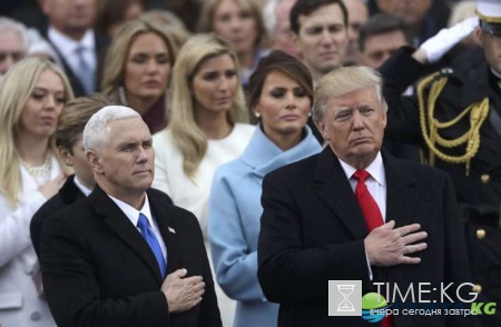 Инаугурация Трампа: фото и видео торжественной церемонии