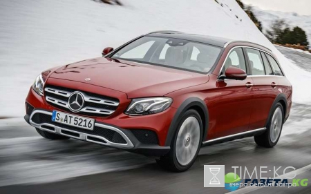 Марка Mercedes-Benz анонсировала внедорожный универсал E-Class для России