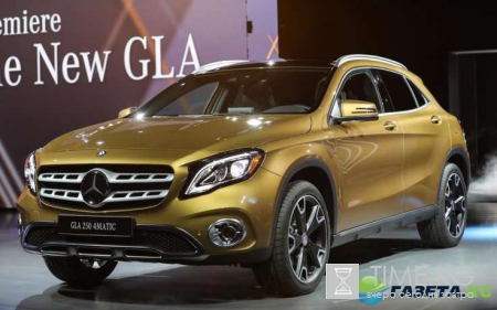 Mercedes-Benz оснастит обновленный кроссовер GLA 100-сильным мотором