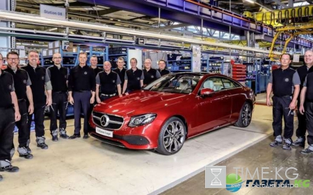 На заводе Daimler стартовало производство двухдверного «Мерседеса» Е-класса