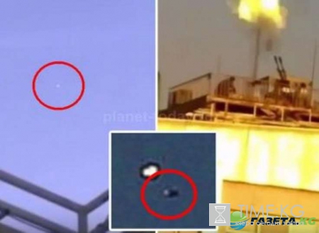 НЛО видео новости: неожиданный взрыв летающей тарелки прямо в небе и расстрел инопланетян военными