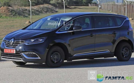 Обновленный минивэн Renault Espace предстал в Сети без камуфляжа