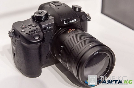 Panasonic представила новую фотокамеру Lumix GН5