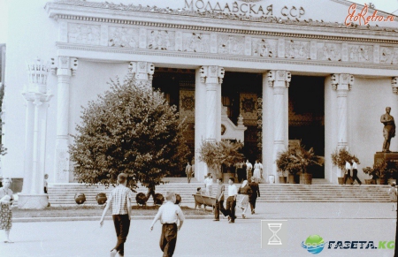 Павильон Молдавской ССР на ВДНХ в Москве. Потрясающая фото история.